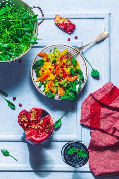 Kreatywne danie na stole